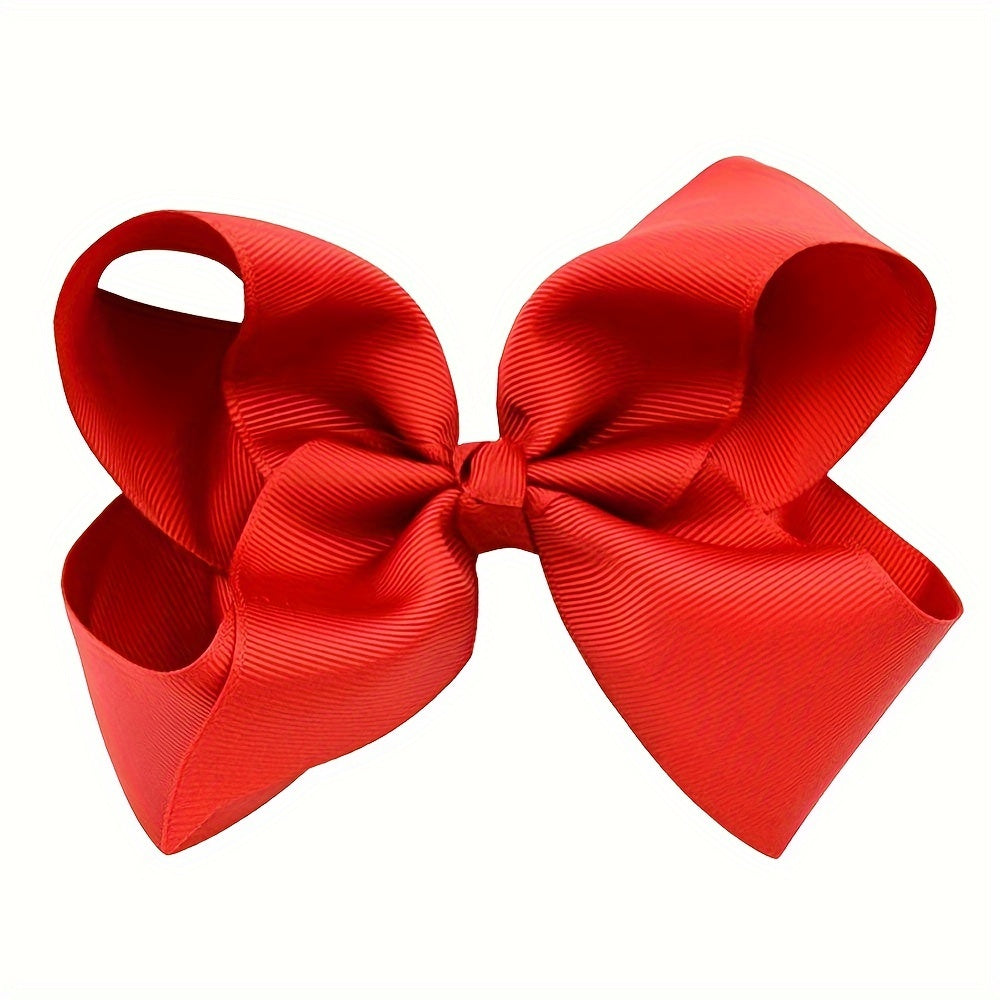 40pcs 4.5 Inch Hair Bows for Clips Grosgrain Ribbon Boutique Hair Bow Alligator Clips for Teens in Pairs