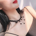 Black 20pcs Velvet Choker Necklace Tattoo Lace Gothic Classic Necklace Collar Clavicle Chain Necklace for Women Y2k Necklace Jewelry Gift