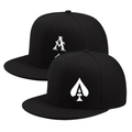 2D Flat - A Pair of Monogram-Style Fashion Hip Hop Baseball Caps for Both Men And Women, Featuring an Adjustable Fit, a Straightforward Casual Urban Design, a Flat Brim, Appropriate for Any Season, with a Distinctive Style