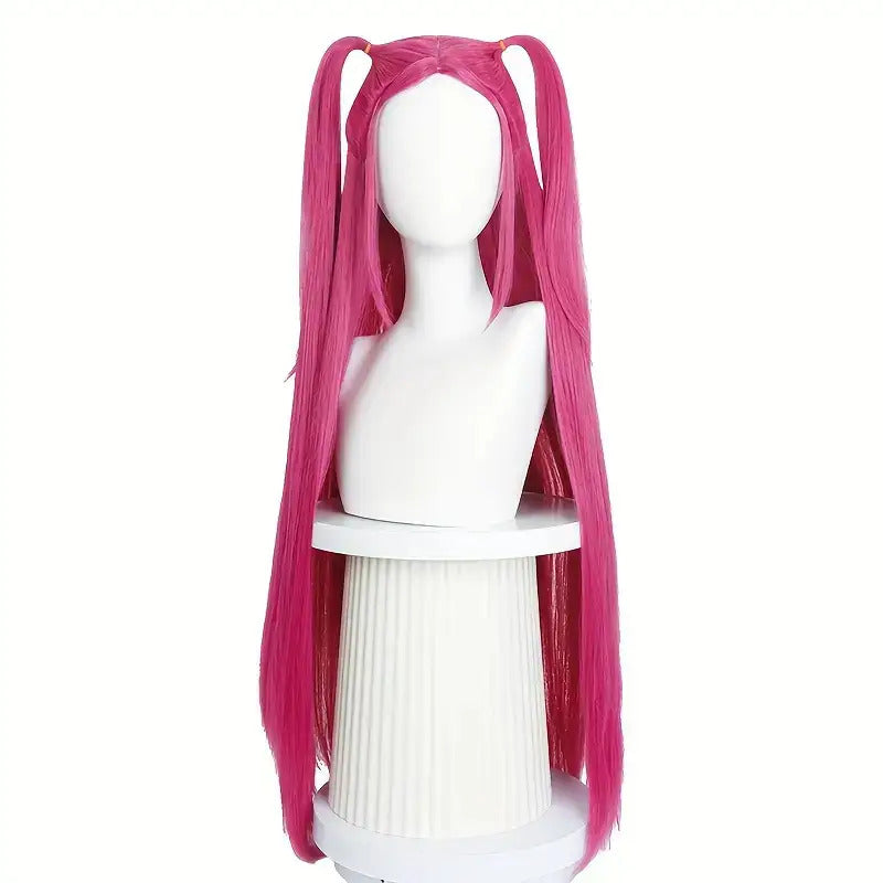 An Anime Group Costume - Available in Black-purple, Rose Red, and Purple. This Korean Pop Idol Outfit Requires No Sewing or Gluing, Featuring a Signature Dance Pose Guide Design. Perfect for Halloween Parties, Fan Gatherings, and Stylish Cosplay