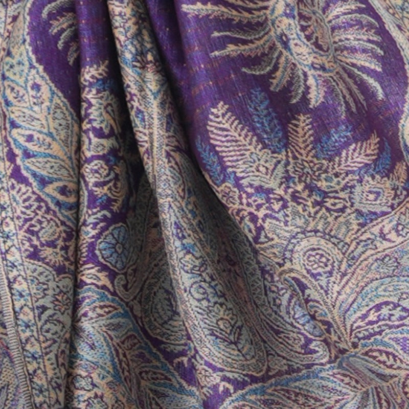 Phoenix Tail Thicker Paisley Pashmina Scarf