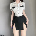T-2726 Hip-wrapped sexy instructor uniform