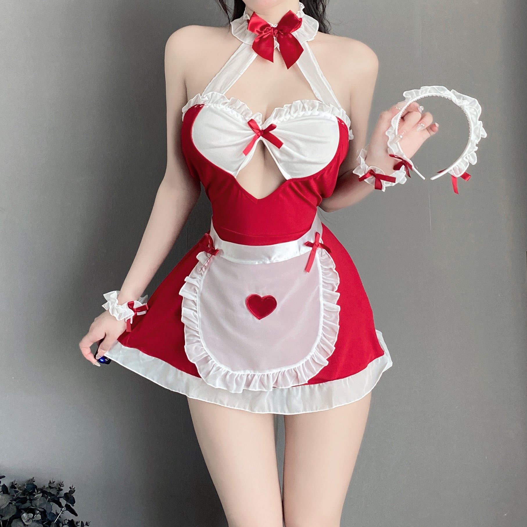 T-2673  Uniform temptation free maid set