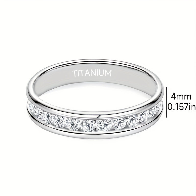 S925 Sterling Silver Moissanite Ring, Sparkling, Stylish and Versatile, Suitable for Men, Women, Couples, Students, Weddings, Engagements, Christmas Jewelry Gifts.