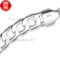 925 925 Silver Plated Snake Design Bracelet - 1pc, 7.5in Chain Length, Luxury Retro Street Hip Hop Men's Jewelry with Elegant Gift Box for Holiday or Birthday Present