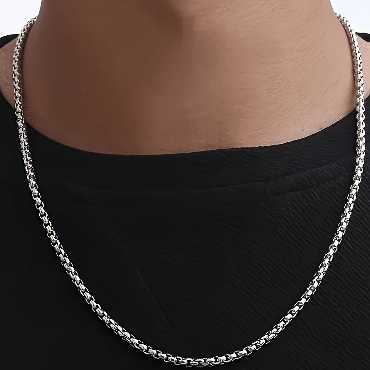8pcs/Set of Fashionable Necklace Set, Men'S Casual Necklace Additions Gift, Father'S Day Gift, Boyfriend'S Gifts