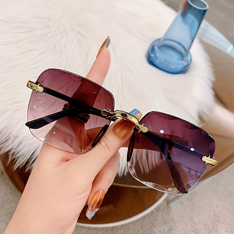 3-Pack Frameless Photochromic Eyewear Suitable for Driving, Work & Parties - Auto-Adjusting Square Fashion Glasses with Scratch-Resistant Lenses, Indoor/ Glasses for Men & Women, Plastic Frame for, & Daily Use