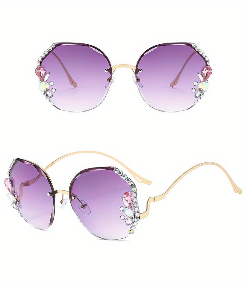 VIUIRNKA Women'S with Case - Premium Diamond-Accented Fashion Design, Durable for Daily Wear, Parties, Summer Essential, And Christmas Valentine Gift