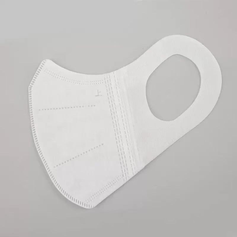 50-Pack Breathable Face Masks, Fashionable High-Elasticity Wide Ear Loops, Individually Packaged in White And Black, Daily Protection, Comfort Fit for Office Use Travel Outdoor Activities