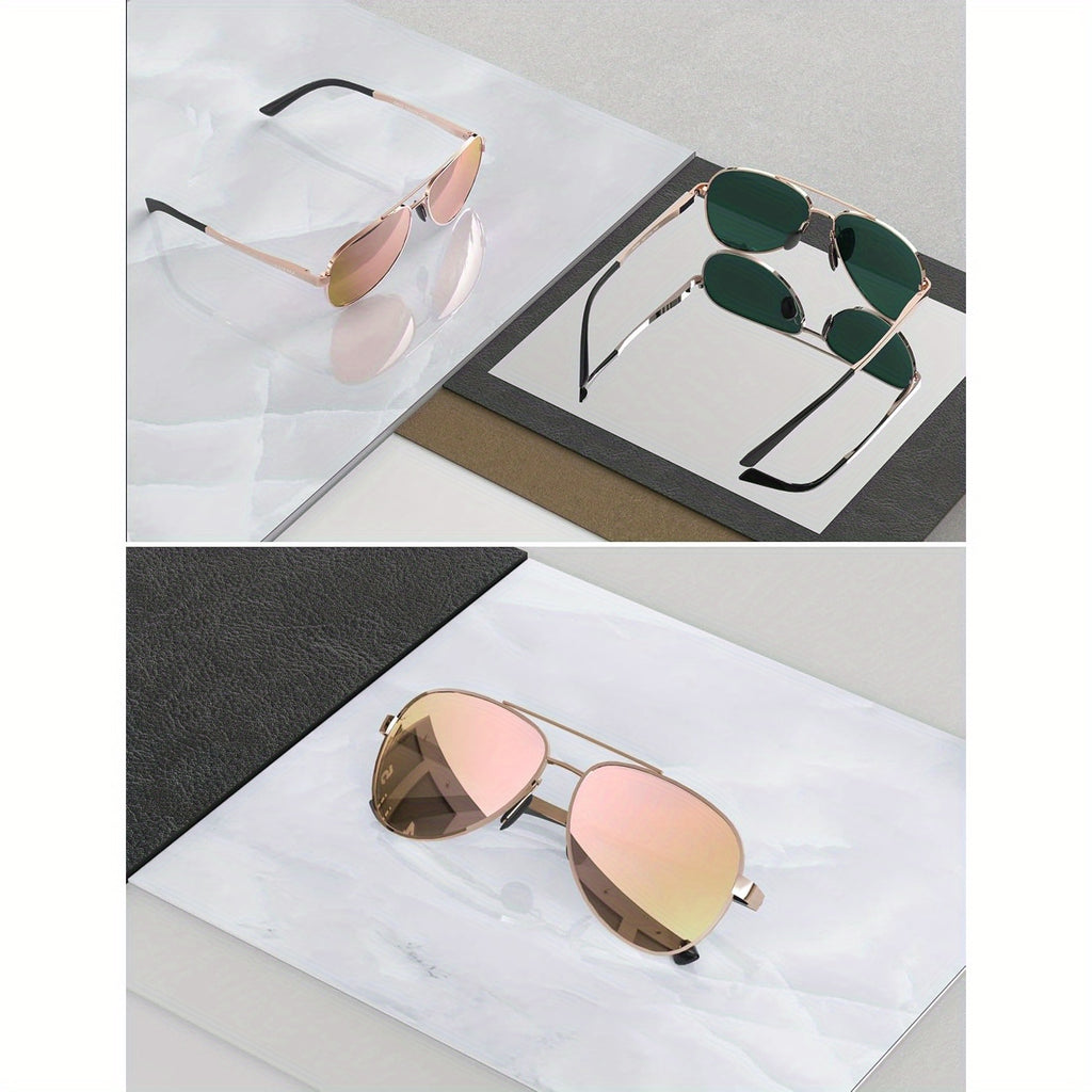 Men Women Polarized Sunglasses, Stylish Shades 59 MM, Driving, Outdoor Activities