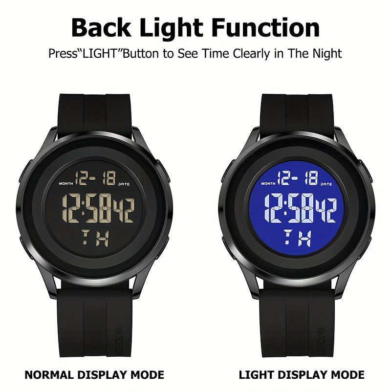 Casual And Easy Silicone Band Watches for Men, an Excellent Gift Option