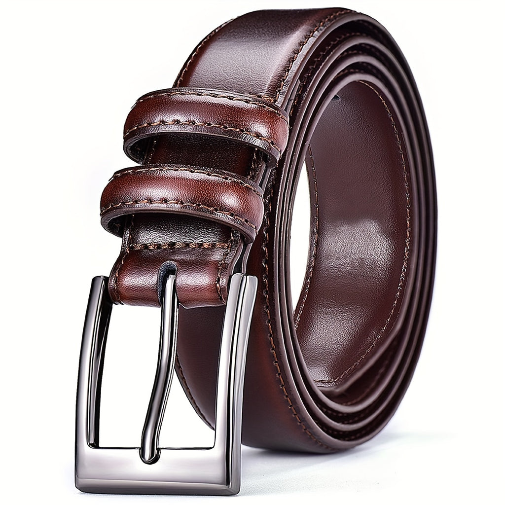 Genuine Leather Belt for Men, a Timeless Casual Accessory Suitable for Jeans And Trousers, Perfect As a Gift for Fathers And Husbands in Professional Settings