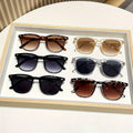 6pcs European and American Fashion& Trend Small round Rim Hot Mixed Party All-Matching Street Shot Essential Glasses