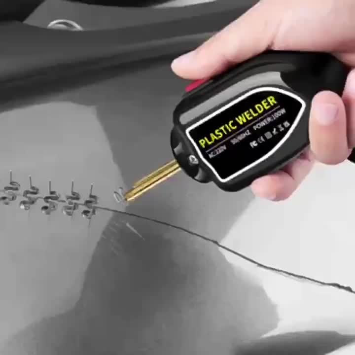100W Plastic Welding Repair Kit ( 250pcs Staples for Free)