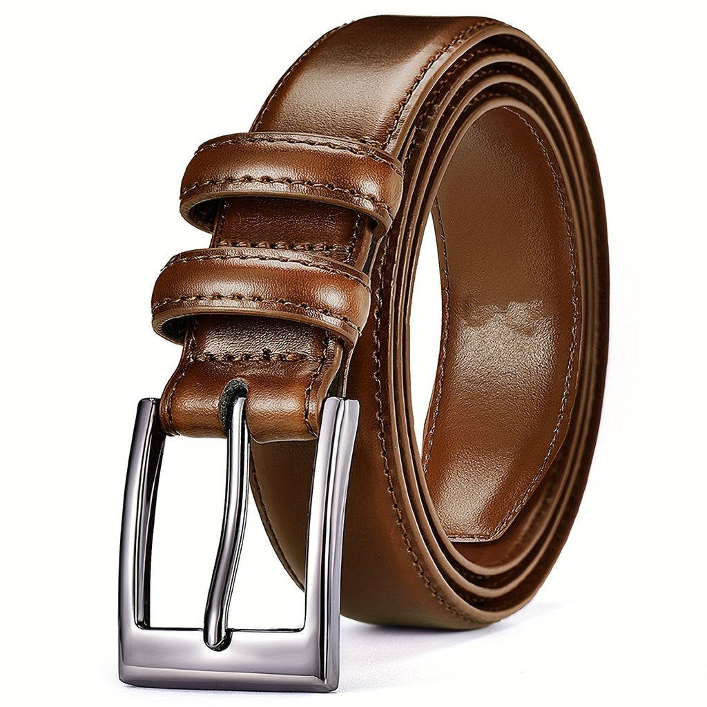 Genuine Leather Belt for Men, a Timeless Casual Accessory Suitable for Jeans And Trousers, Perfect As a Gift for Fathers And Husbands in Professional Settings