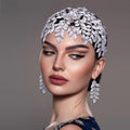Wedding Headdress Pure Handmade Bride  Luxury Headdress Bridal Hair Accessories Stage Performance Style Headband, Wedding Season