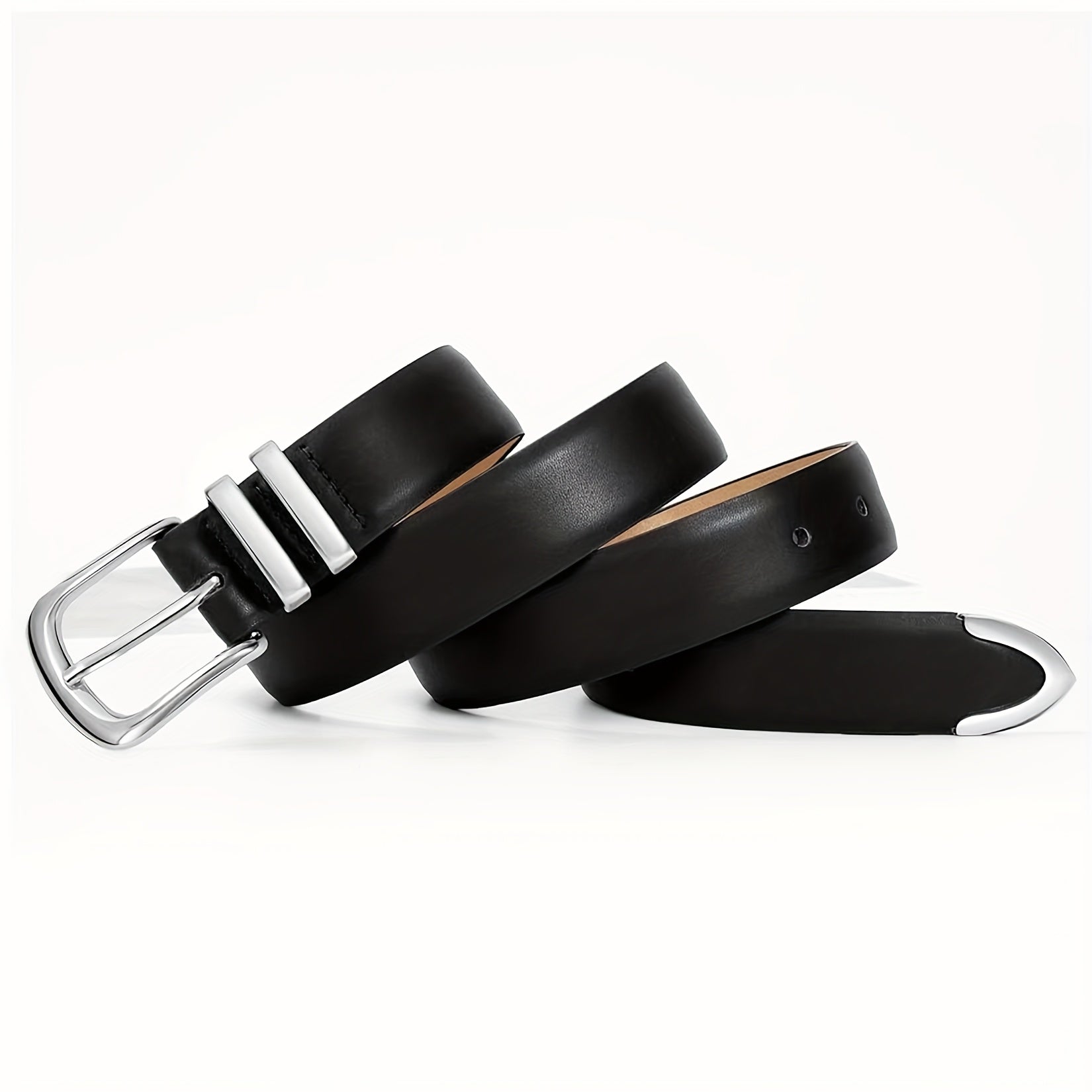 2pcs Women'S Belt Set, Multi-Color Combination Pack, Daily Casual And Office Versatile Belts for Dresses And Pants