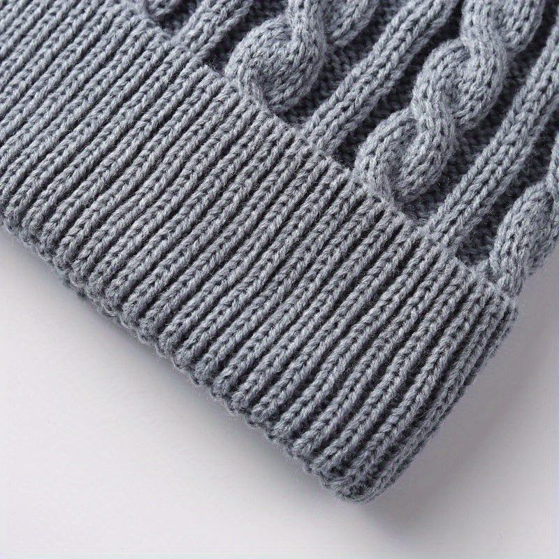 Hat, Scarf, and Gloves 3pcs Set