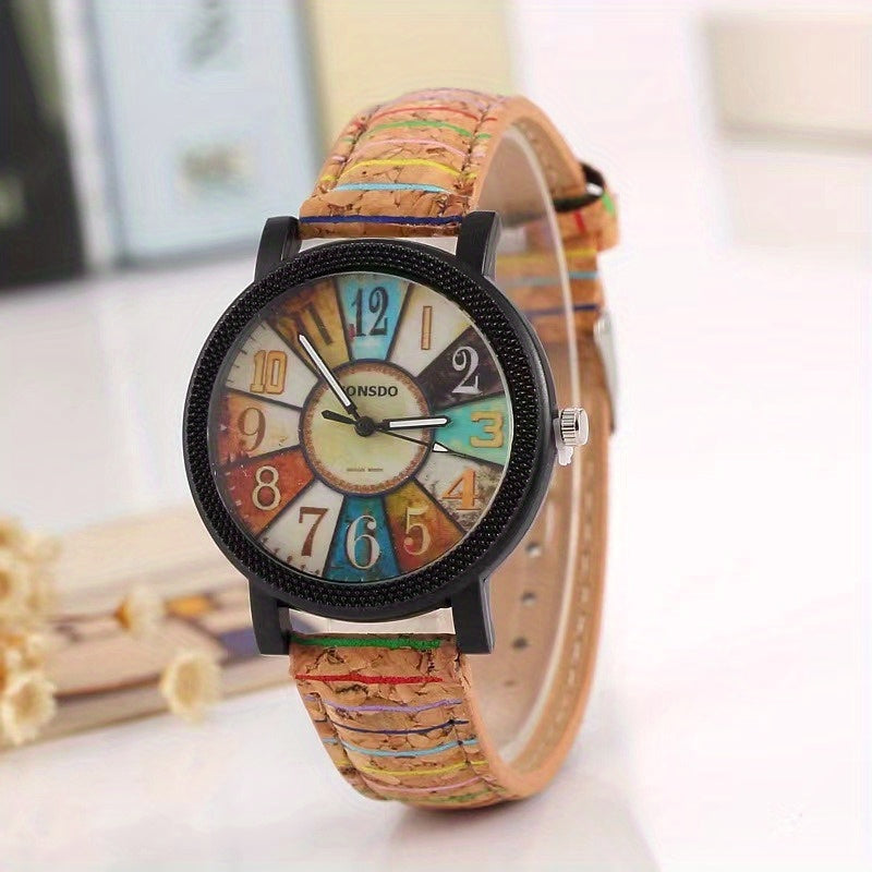 Fashion Colorful Casual Daily Watches Quartz Watch, Diverse Styles And Innovative Designs Fashion Analog Wrist Watch, Match Different Daily Outfits, Birthday Christmas New Year Gifts