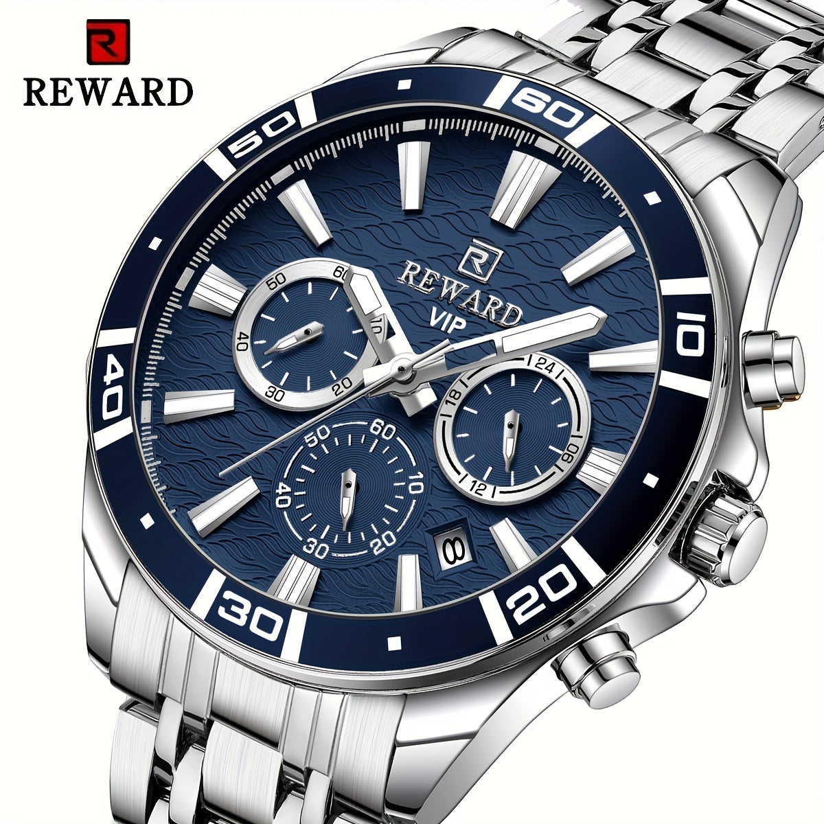 Introducing The Latest Collection of Premium Men'S Business Watches Featuring Stainless Steel, Quartz Movement, Chronograph Functions, And Luminous Displays for Sports Enthusiasts