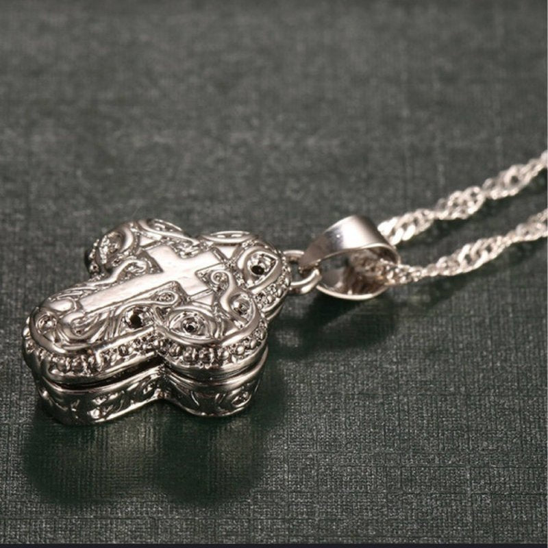 Vintage Bohemian Cross Pendant Necklace Holiday Gift Anniversary Gift Birthday Party Jewelry