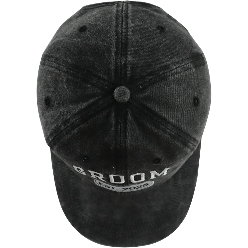 2pcs Bride & Groom Est. 2026 Adjustable 3D Baseball Cap - Fun Engagement & Honeymoon Couple Hat, Perfect for Father's Day, Mother's Day, Birthdays, Christmas, Thanksgiving Gifts
