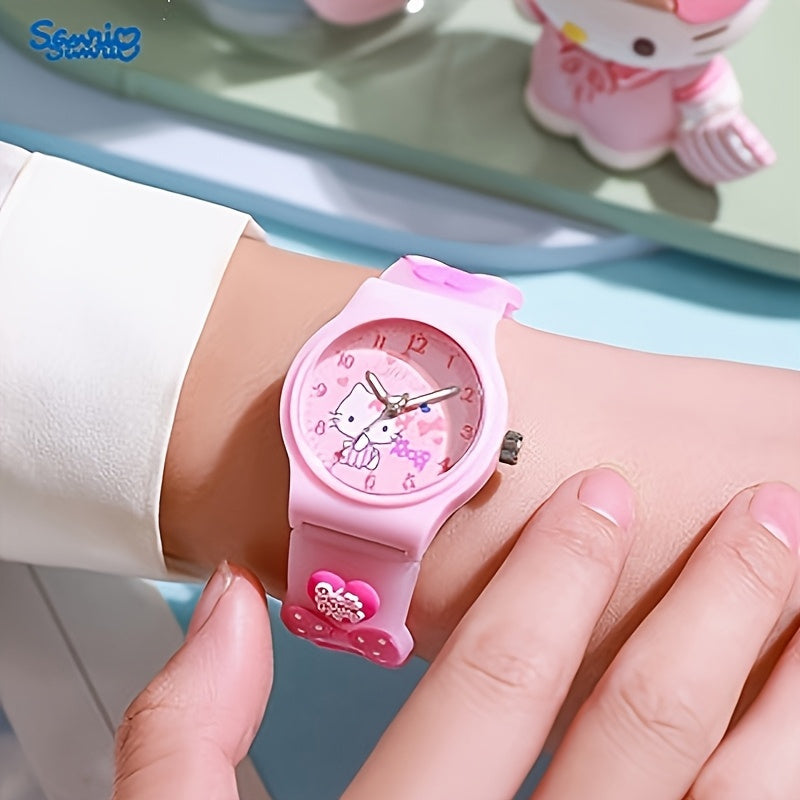 () The Best Choice for Holiday Surprise Gifts Such as Sanrio, Hello Kitty, Kuromi, Yugui Dog, Melody Children's Watch, Fashionable and Versatile Birthday Gifts, Christmas Gifts, Etc