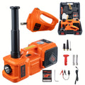 5 Ton Electric Car Jack, Hydraulic Jack and Electric Impact Wrench, Portable Car Lift with Built-in Air Pump, Suitable for SUV MPV Car Truck, Tire Replacement Garage Maintenance, Emergency Maintenance