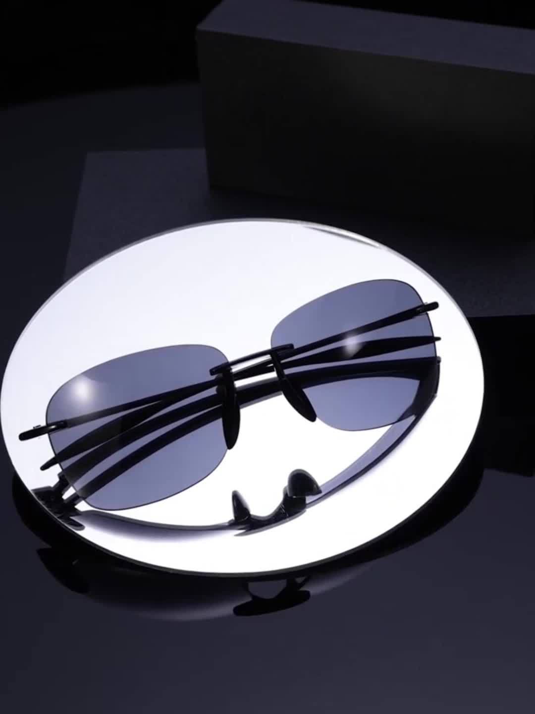 3/6 Pairs Of Men's Polarized Glasses, Ultra Light PC Frame, UV Resistant, Wear-resistant, Anti Glare High-definition Lenses, Suitable for Activities And Driving, A Great Gift for