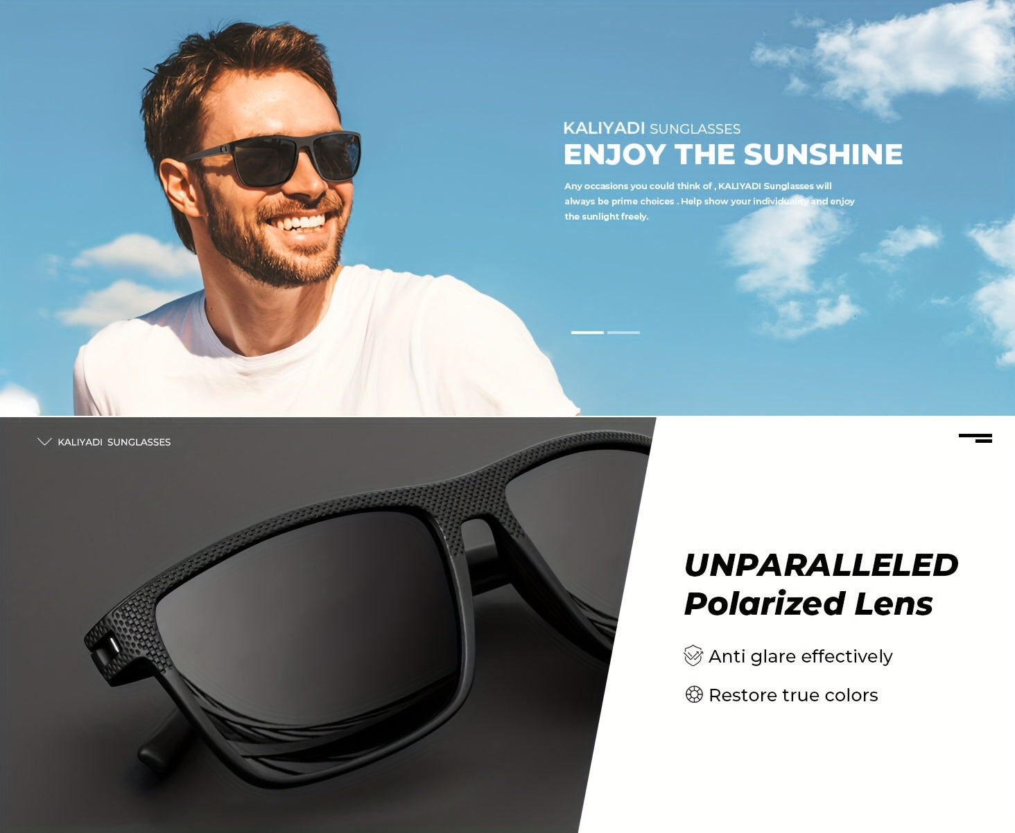 Lightweight Polarized Men's, Classic Men's Rectangle Comfortable And Stress Free for Birthday Gift Halloween New Year