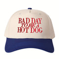 Bad Day to Be A Letter Embroidered Trucker Hat Unisex Novelty Fun Gift Perfect for Weekend Parties