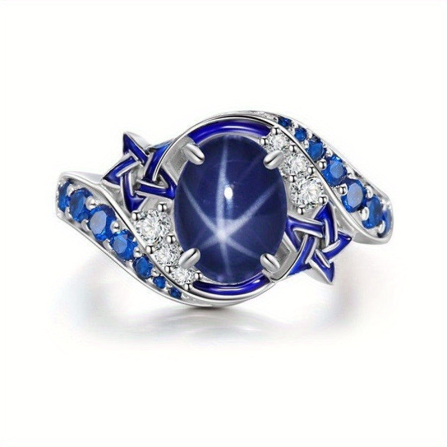 A 925 Silver Fashionable And Exquisite Ring, An Elegant And Light Luxury Ring for Men And Women, Daily Claim My Gift, Birthday Gift, Anniversary Gift, Mother's Day Gift, Christmas Gift, Total Weight Of The Product (2.33g)