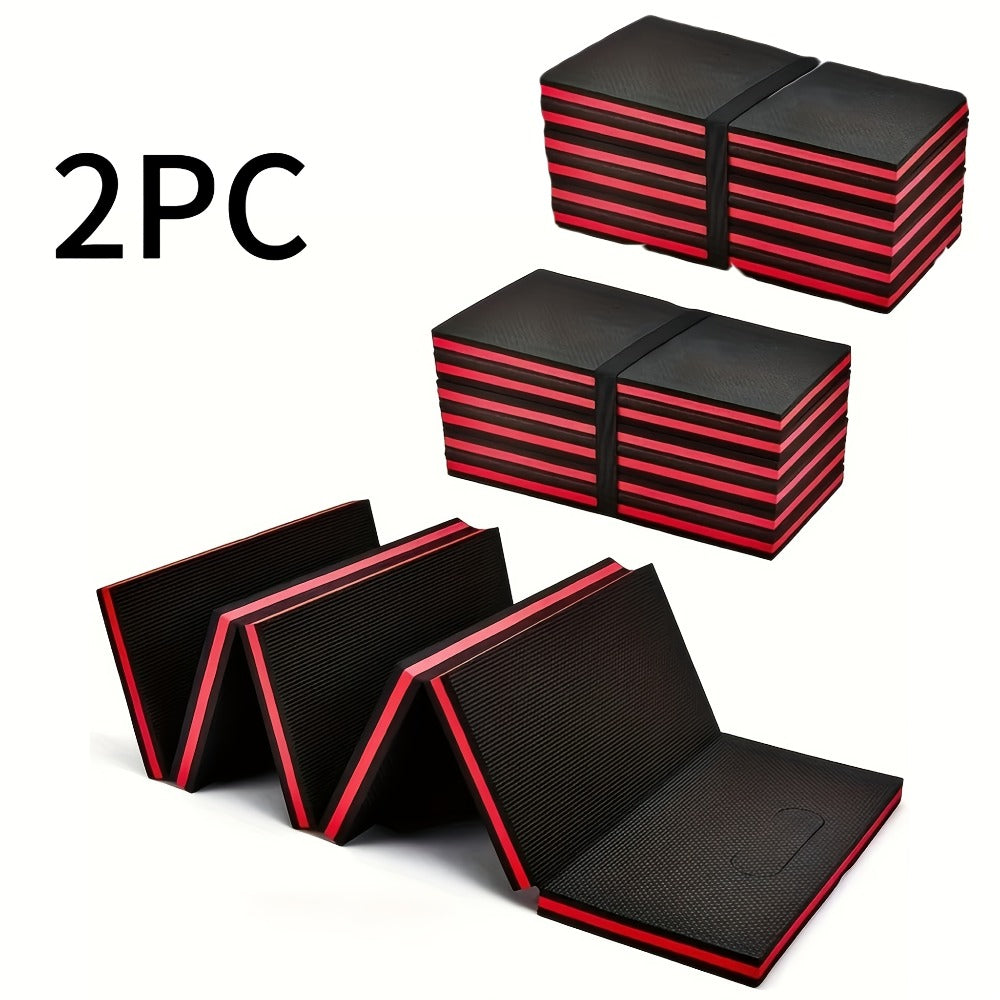 1/2pcs EVA Car Repair Work Pad - Foldable, Lightweight, Thermal Insulation And Waterproof Multi-purpose Pad, Suitable for Outdoor Repair, Camping, Hiking - Portable Ergonomic Design Durable EVA Material Pad, Multi-function