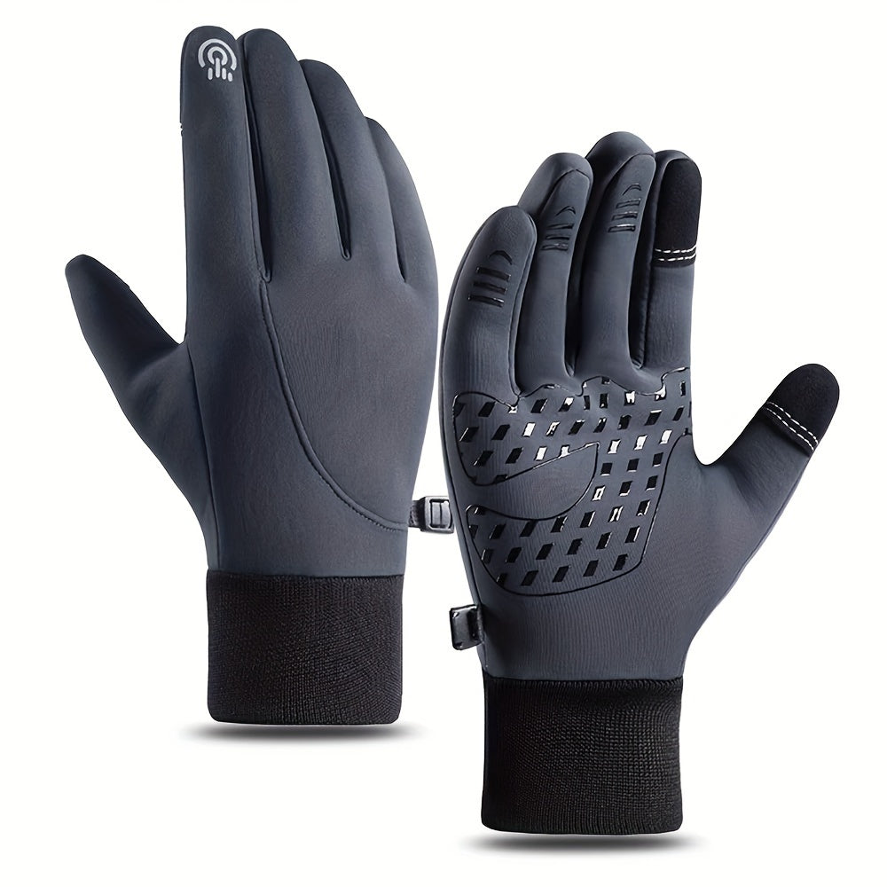 Winter Gloves Men Women Thermal Warm Gloves Cold Weather Touch Screen High Quality Windproof Glove for Running Driving Cycling Hik