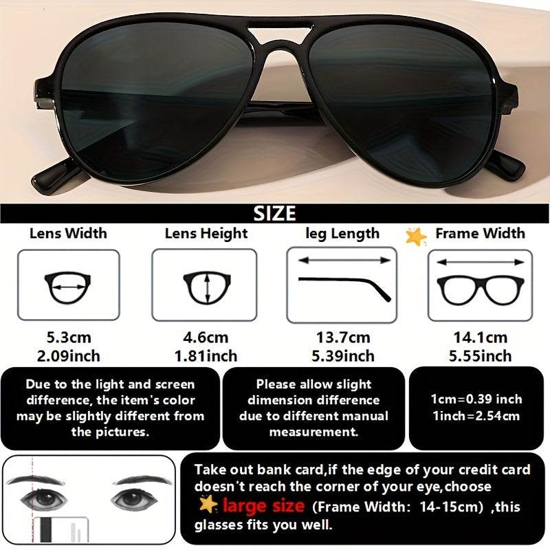 1/ 3-Pack Women's Double-Bridge Casual Fashion Glasses | Minimalist Daily Essentials