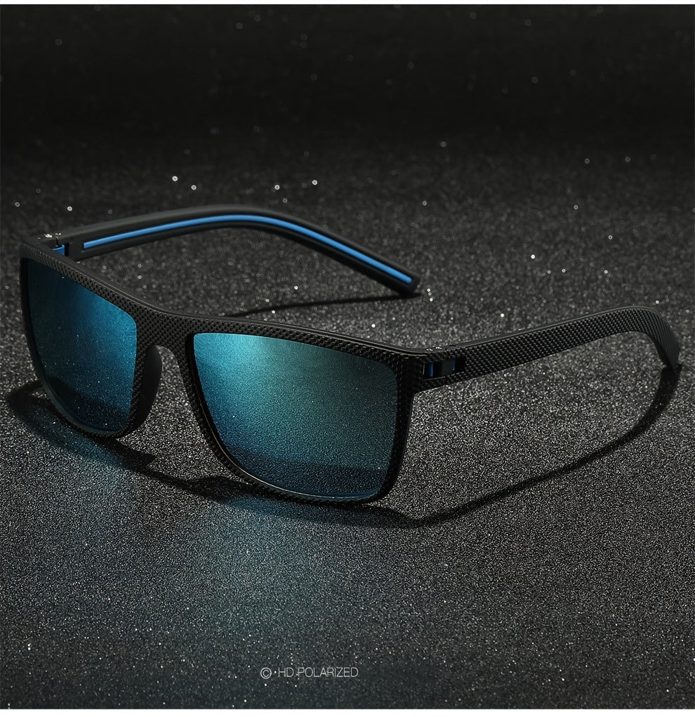 5pcs & Polarized Fashion Glasses - Protection & Polarized Lenses, TAC with Color Coating, Square Frame for Glare - for driving, Fishing, Beach, Outdoor Activities - Stylish Summer Eyewear (5pcs Bulk)