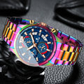 RUIGE Trendy And Fashionable Quartz Women's Watch, Date Display with Fashionable Night Light Function, Trendy And Cool Design Appearance, Vibrant And Colorful Colors for Women's Party Gifts N3-3