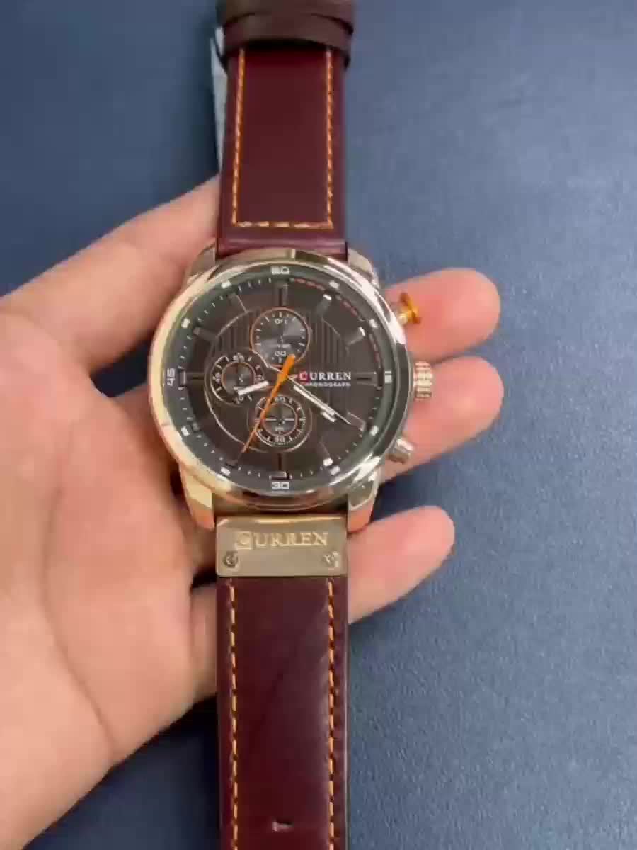 [Men | Quartz] Chronograph Sport Men Watches | Men's Wrist Date Quartz Wristwatch