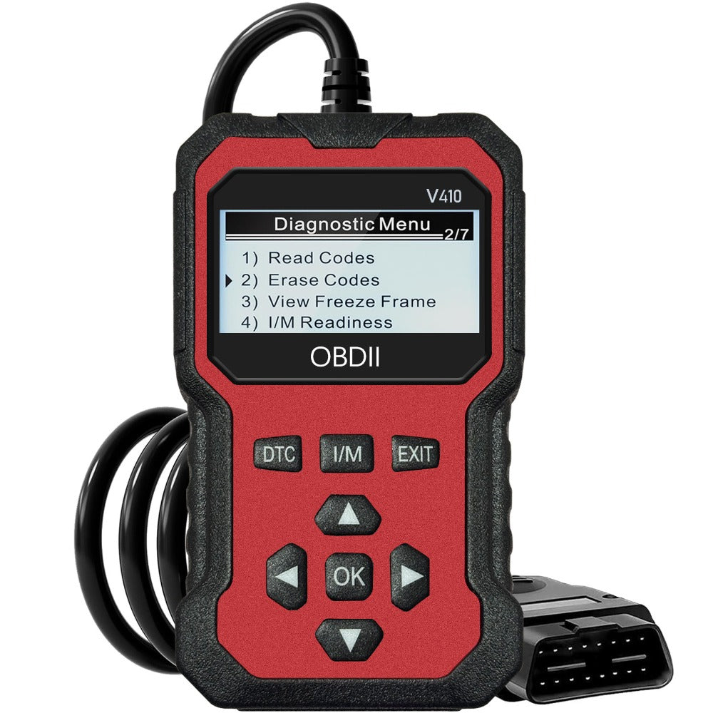 [OBD2 Scanner Tool] OBD2 Scanner Diagnostic Tool, Check Engine Code Reader OBD2 Scanner With Reset, I/M Readiness, Auto Check Engine Light Car Diagnostic Scan Tool For All OBDII Car Since 1996