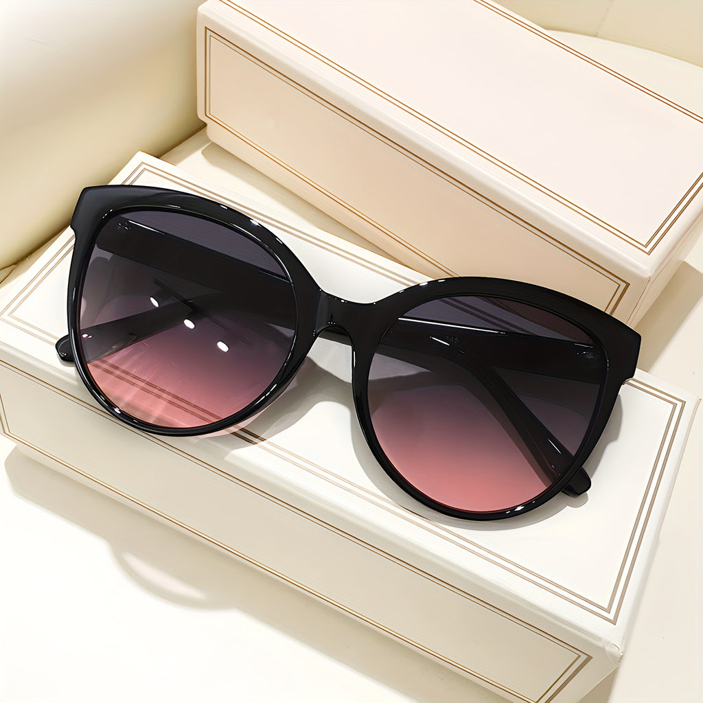 Summer Must Haves, Luxury Cat Eye Fashion Glasses for Women And Men, Oversized Fashion Shades Perfect for Beach, Vacation, Travel And Cruise, Trendy Y2K Style Accessory for Daily Wear, Street Photography And Holiday Gifts, Lightweight And Protective