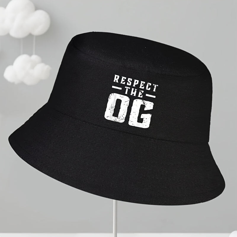 Respect The OG Original Gangsta O Bucket Hat <Unisex Men> Tennis Skate Bucket Hat