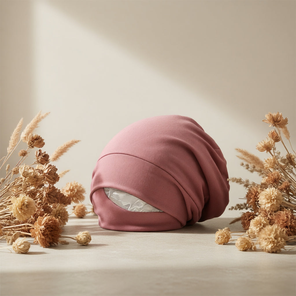 4pcs Soft Satin Lining Muslim Turban Hat Sleep Cap | Cancer Chemo Hat Beanie Headwrap Hair Loss Bonnet for Women