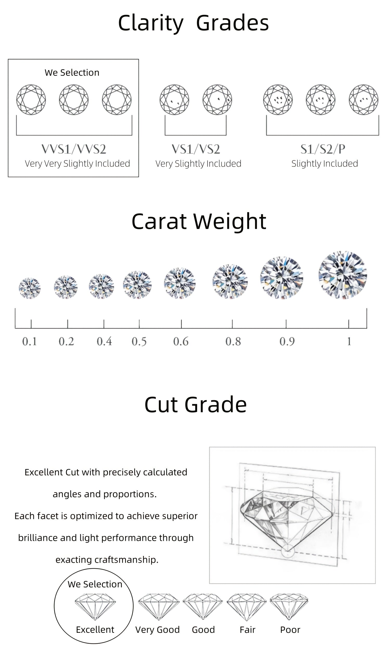Amazing Discount! Brilliant Moissanite Hand-Set Stud Earrings, High-Quality D Color VVS1, S925 Silver, Ideal Jewelry Gifts for Valentine's Day, Birthday, with GRA Certificate, Velvet Pouch, Silver Polishing Cloth, Backs. Local Warehouse,