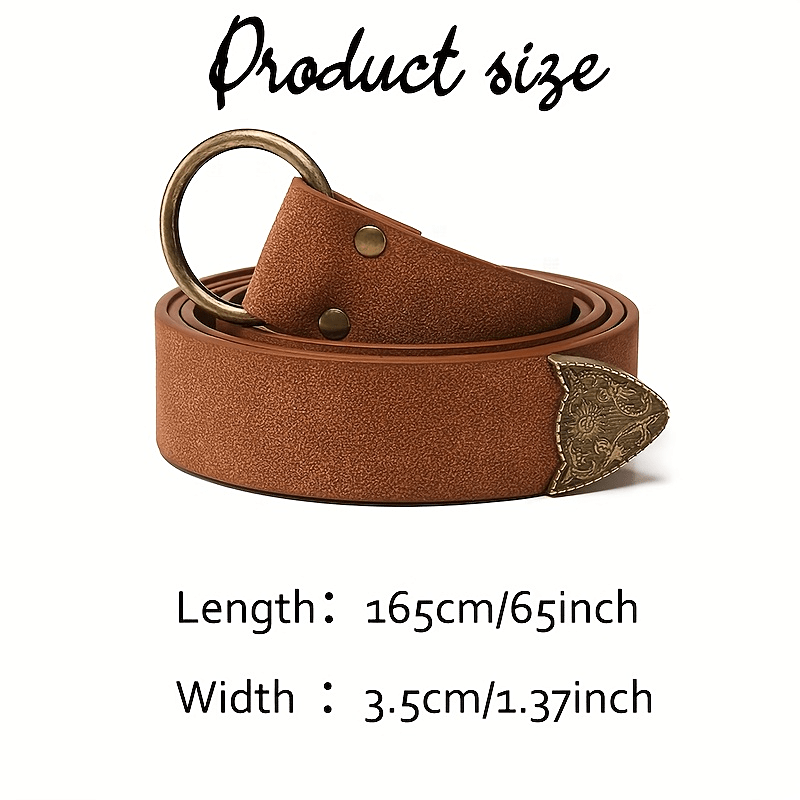 CITIANBEITI Renaissance Women'S Long Belt Without Buckle, Ideal for Dress, Vintage Long Skirt, Perfect for Medieval Festivals, Travel, Hiking, LARP Events, And Parties