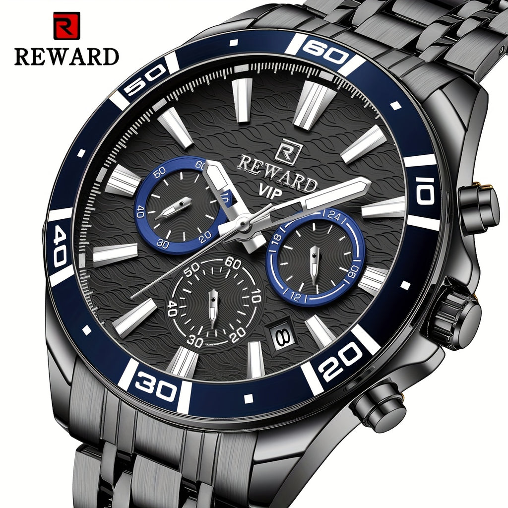 Introducing The Latest Collection of Premium Men'S Business Watches Featuring Stainless Steel, Quartz Movement, Chronograph Functions, And Luminous Displays for Sports Enthusiasts