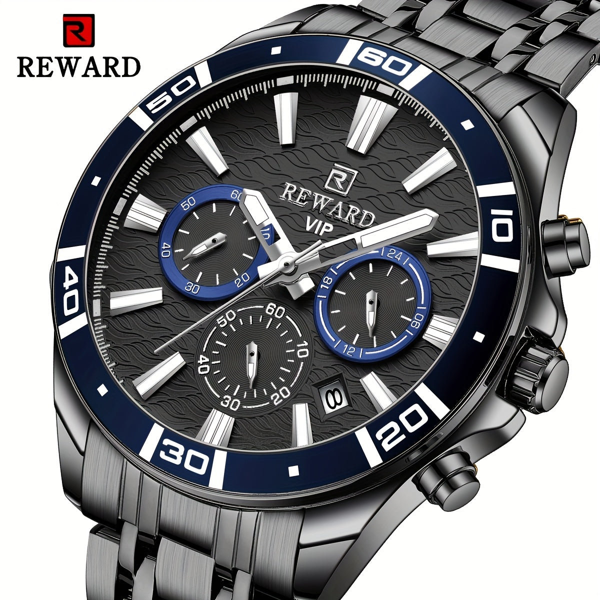Introducing The Latest Collection of Premium Men'S Business Watches Featuring Stainless Steel, Quartz Movement, Chronograph Functions, And Luminous Displays for Sports Enthusiasts