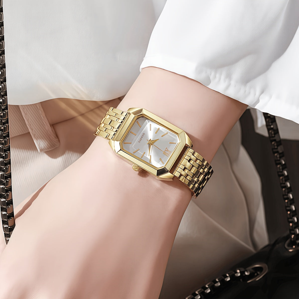 Holiday Gifts for Women, Elegant Quartz Watch with Gift Box, Fashion Casual Dress Wristwatch for Thanksgiving Christmas Valentine's Mom