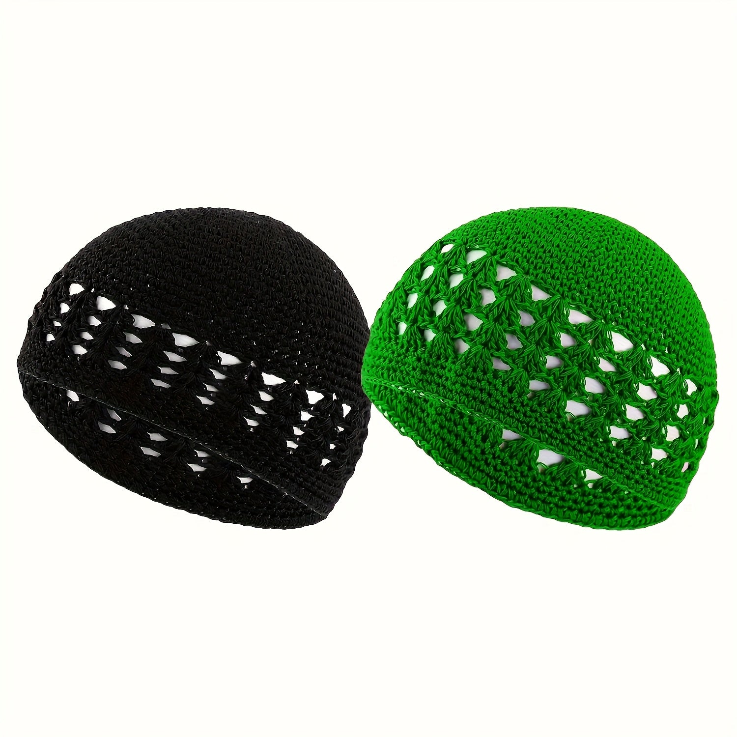 Set of 4 Unisex Beanie Caps Featuring a Thick Knit Design with a Hollowed-Out Wheat Ear Pattern, Made from Acrylic Material. These Skullies And Beanies Come in a Preppy Style with Solid Colors And Slight Stretch, Filled with Fiber for Added Warmth