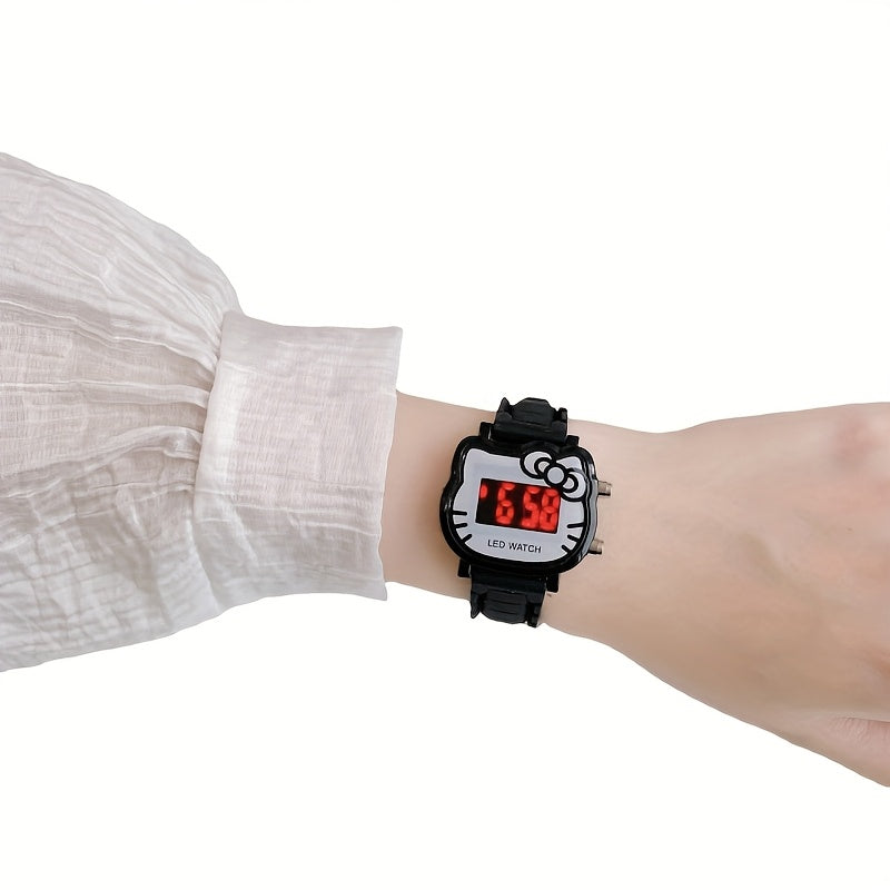 Sanrio Kawaii Kitty Watch for Birthday Gift Holiday Surprise Gift, Daily Time Planning