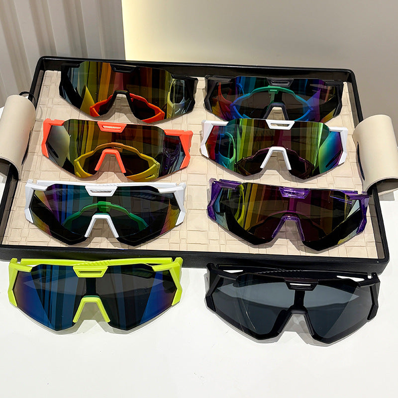 Set of 8 New Stylish Oversized Glasses for Outdoor Sports, Suitable for Both Men And Women, Perfect for Parties And Photos